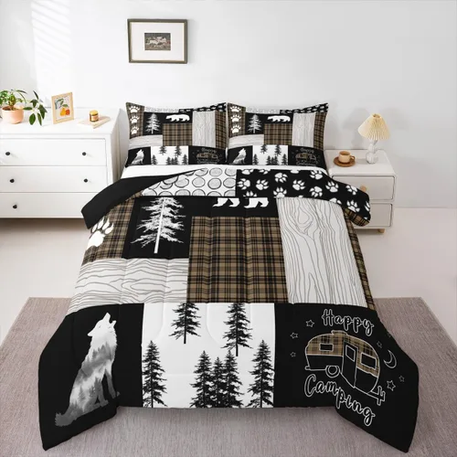 Miniatura 38 de Erosebridal Juego de ropa de cama con diseño de mariposas de dibujos animados, decoración de habitación de niñas, animales salvajes, mariposas rosas