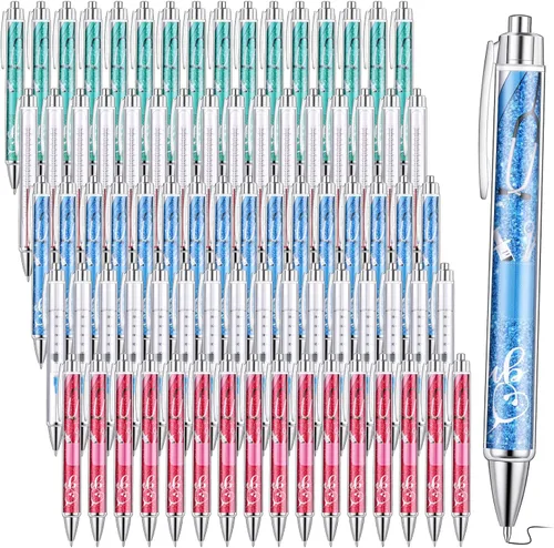Miniatura 7 de Jetec 50 Piezas Bolígrafos de Enfermera Bolígrafos Esféricos a Granel Regalo de Navidad CNA Apreciación Tinta Bolígrafos Divertidos Juego Médico