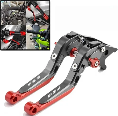 Miniatura 2 de Motorcycle Brake Clutch for YA&MAHA FZ-8 2011-2020 Motorcycle Accessories Clutch Brake Lever Extendable Folding Adjustable Levers