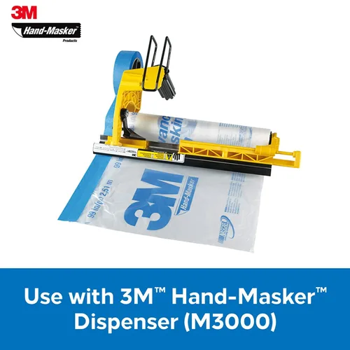 Miniatura 4 de Scotch - Película de enmascaramiento avanzada 3M Hand Masker, 99 pulgadas x 90 pies, AMF99, 1 rollo