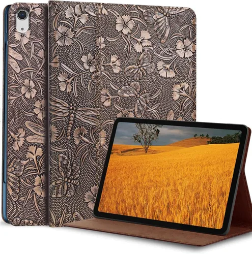 Miniatura 15 de Funda de cuero Gexmil para iPad (A16) de 11ª generación de 11 pulgadas 2025, funda para iPad de 10ª generación de 10.9 pulgadas 2022, funda
