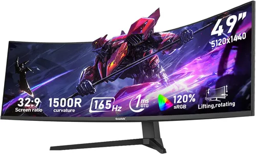 Miniatura 15 de Gawfolk - Monitor para juegos de 24.5 pulgadas, PC 200Hz, pantalla FHD 1080p, altavoces incorporados, 1ms sin bisel, FreeSync, 99% sRGB, ángulo