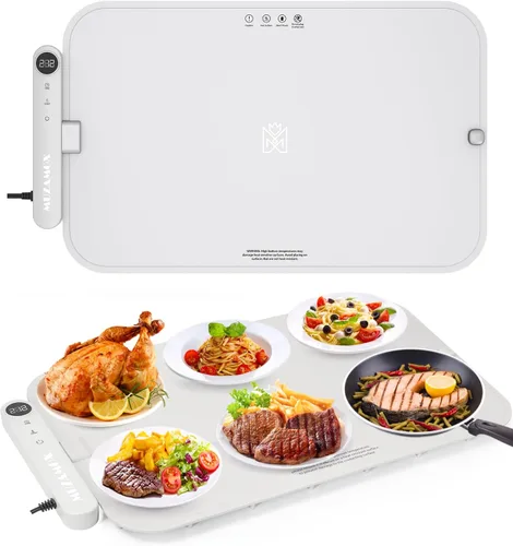 Tapete de Calentamiento para Alimentos, Placa de Calentamiento Avanzada de Grafeno para Alimentos con Calentamiento Rápido y Uniforme, Tapetes de