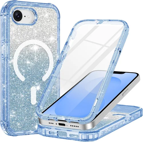 Miniatura 21 de Hekodonk Funda para iPhone 15 Pro Max, compatible con Magsafe [protector de pantalla de vidrio templado integrado y protección de lente de cámara]