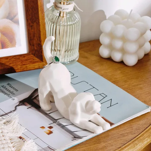 Miniatura 2 de PUDDING CABIN Regalo para mamá de perro para mujer, soporte para anillo de boda, regalo para perro para mujereshombres, cumpleaños, Navidad, San