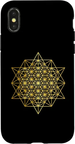 Miniatura 5 de Funda de yoga espiritual Yantra para iPhone 11 con geometría sagrada de la vida