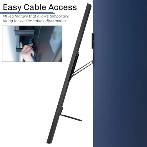 Miniatura 7 de VIVO Soporte de pared universal para TV plana con microhuecos para pantallas de 43 a 90 pulgadas, perfil ultra delgado, Mount-TVMG1