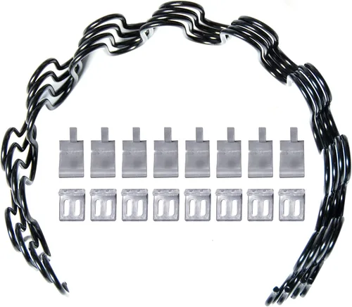 Yoogu Reemplazo de resorte para tapicería de sofá de 20 pulgadas, incluye clips, 4 piezas para reparación de muebles u otras aplicaciones