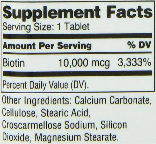 Miniatura 2 de 21st Century Biotina 10000 mcg, 120 tabletas (paquete de 3)