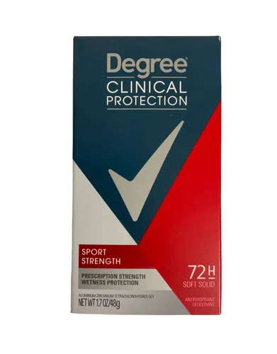 Miniatura 2 de Degree Clínico + Antitranspirante y Desodorante Sólido Sport Strength 1.70 oz