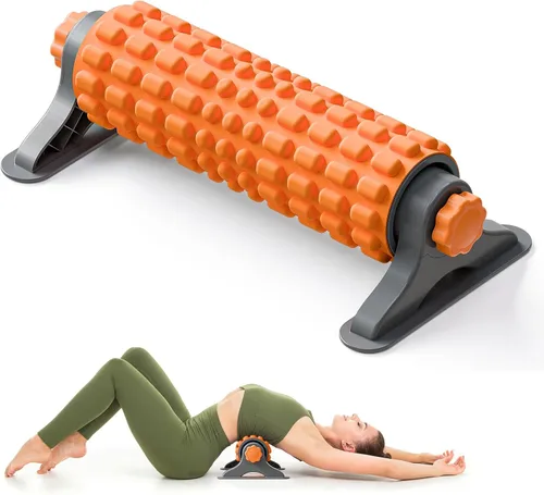 Miniatura 4 de XL IT Band - Rodillo de espuma firme con soporte de resistencia, 17 pulgadas, rodillo de ejercicio para problemas de banda de TI, masaje muscular