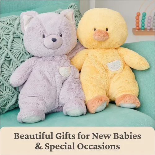 Miniatura 7 de GUND Baby Oh So Snuggly Bunny Animal de Peluche, Juguete de Conejito para Niños Pequeños, Rosa Polvoriento, 12.5