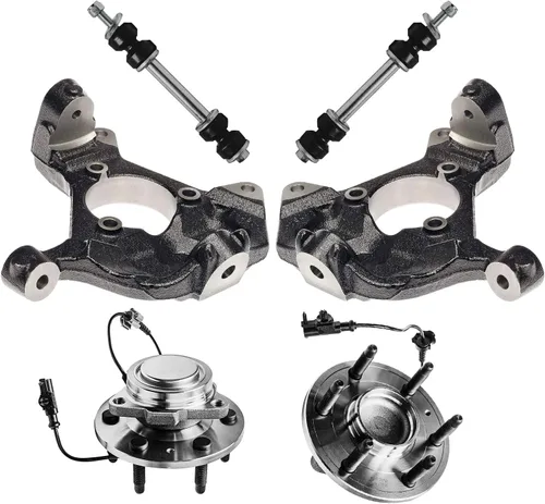 Miniatura 22 de Detroit Axle - Kit de nudillos delanteros derechos RWD para Chevrolet GMC Silverado Suburban Sierra 1500 Avalanche Tahoe Yukon Cadillac Escalade