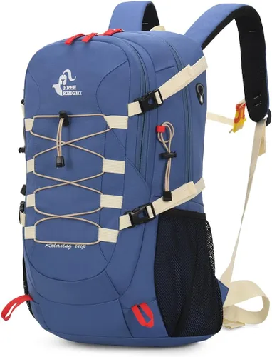 Miniatura 15 de Bseash 40L Mochila impermeable de senderismo y camping con funda para lluvia, mochila de deporte al aire libre para viajes, mochila de día
