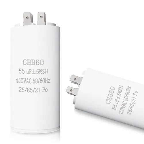 Miniatura 11 de Condensador de funcionamiento del motor 20UF CBB60, 450VAC 50/60HZ Condensador cilíndrico para funcionamiento del motor, lavadoras, acondicionadores