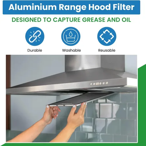 Miniatura 5 de Duraflow - Filtro de campana de repuesto para Broan S97007696
