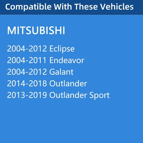 Miniatura 2 de Tapa de gasolina, tapa de combustible para Mitsubishi Eclipse 2004-2012, 2004-2008 2010-2011 Endeavor, 2004-2012 Galant, 2014-2018 Outlander