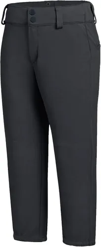 Miniatura 3 de QBK 2T-13Years - Pantalones de sóftbol para niñas, pantalones de práctica de béisbol para niños y jóvenes, pantalones de béisbol para niños pequeños