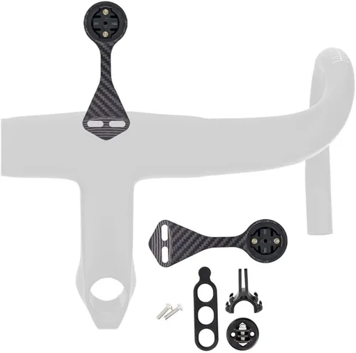 Miniatura 3 de Manillar Aero integrado en la parte delantera de ciclismo para computadora de carretera compatible con Garmin, para XOSS G G+ y accesorio de luz