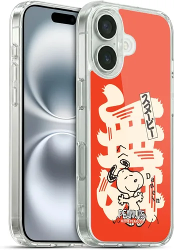 Miniatura 161 de Carcasa de gel para iPhone 7 Plus/iPhone 8 Plus, diseño de Snoopy Oriental de Peanuts, Badges