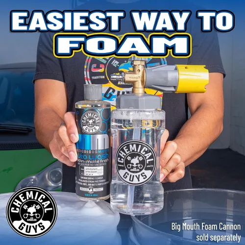 Miniatura 6 de Chemical Guys CWS 995 1602 Jabón Meticuloso para Lavado de Autos con Acabado Mate (para cañones de espuma, pistolas de espuma o lavados de cubeta)