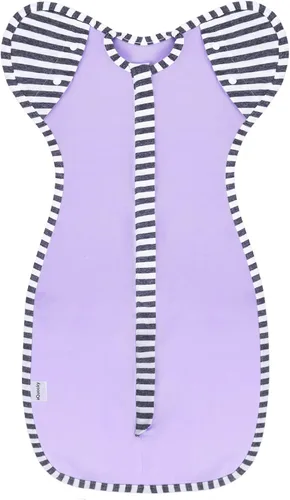Miniatura 8 de Saco de manta de bebé con diseño sin brazos, transición a brazos sin brazos, para niñas y niños recién nacidos, mediano de 3 a 6 meses, color azul