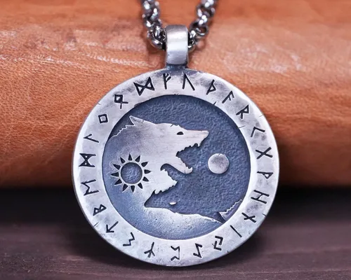 Miniatura 29 de Collar Yin Yang para hombre, joyería colgante de alta calidad de aspecto antiguo, regalos de Yin Yang, joyería vikinga para hombres