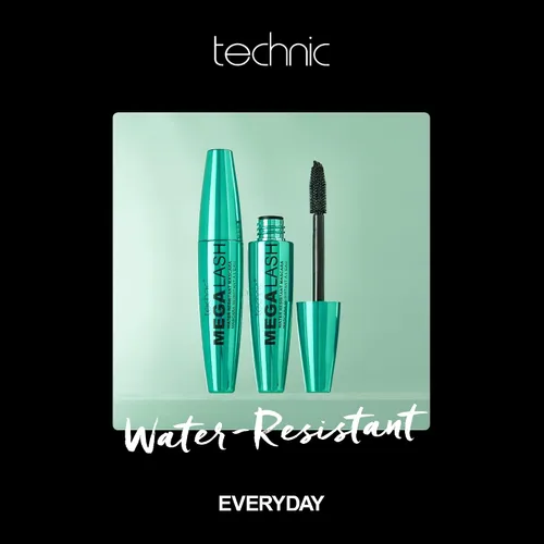 Miniatura 3 de Technic Máscara de pestañas resistente al agua Mega Lash