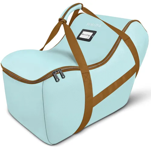 YOREPEK Bolsa de viaje para asiento de automóvil para avión compatible con Uppababy Mesa y base, se adapta a Chicco Keyfit 30 y base, soporte Cian