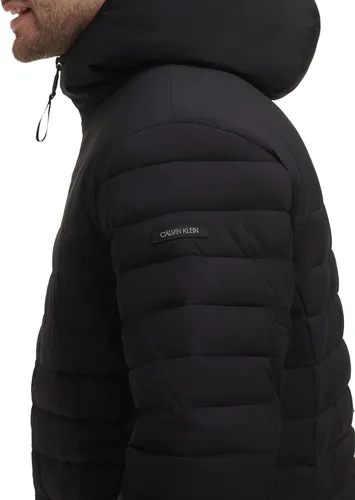 Miniatura 8 de Calvin Klein Men's Hooded Down Jacket Quilted Coat Sherpa Lined
