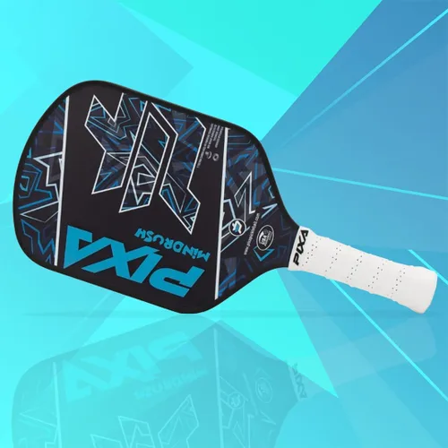 Miniatura 4 de PIXA Mindrush T-300 - Paleta de pickleball de 0.630 in, superficie de fricción avanzada, potencia increíble, control y giro: aprobado por USAPA