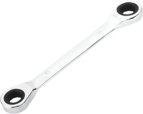 Miniatura 21 de Utoolmart Llave de trinquete, llave métrica de extremo de caja doble de 0.315 in x 0.394 in, acero CR-V
