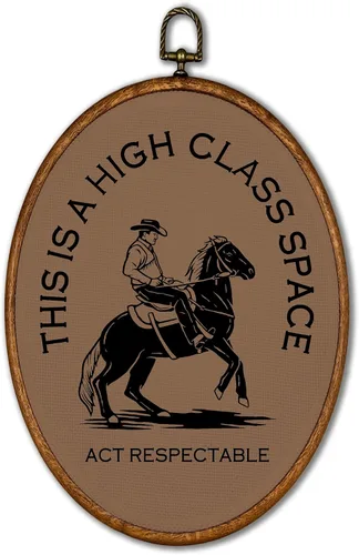 Miniatura 29 de KSDUT Arte de Pared Occidental de Vaquero Ágata Verde - Arte de Pared Preppy Moderno del Suroeste en Lienzo con Marco Colgante, Arte de Pared