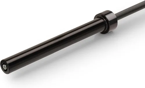Miniatura 7 de Marcy Barra recta de 7 pies, barra olímpica de levantamiento de pesas de 30 libras con diámetro de 2 pulgadas para entrenamiento de fuerza