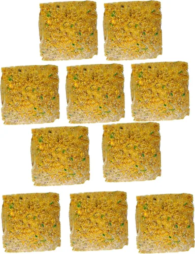 ST. ALBANS BAY SUET PLUS Paquetes variados de pastel de sebo | 11 onzas de pasteles de sebo de aves silvestres | (manzana, paquete de 10)