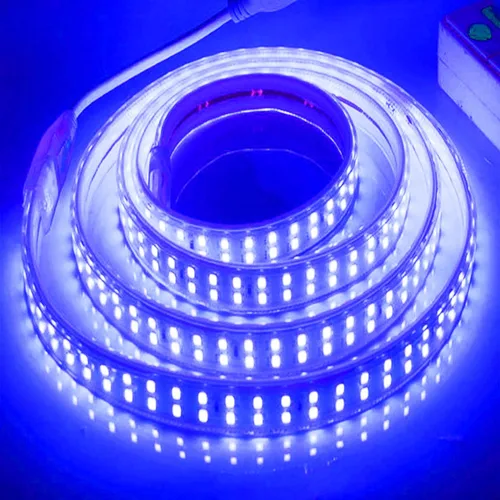 Miniatura 2 de SUYOOULIN Tira de luces LED, alto voltaje AC110V-130V 13 pies/13.1 ft súper brillante 16000LM Waterpoof IP68 2835 180 LEDs/m tiras de luz LED