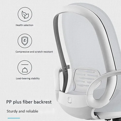 Miniatura 3 de Silla de oficina ergonómica cómoda multifuncional de tela completa de malla con diseño 2020 (D)