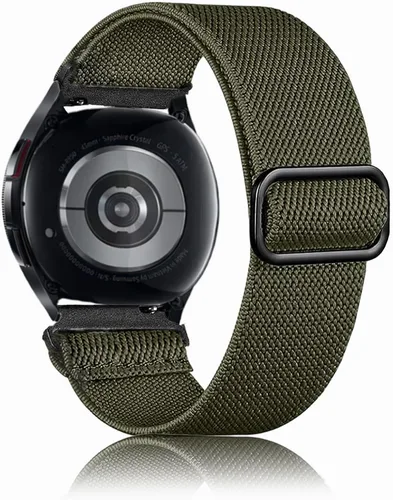 Olytop Bandas elásticas para Galaxy Watch 7/6/4 Classic Band 1.850 in 1.811 in 1.693 in 1.654 in/5 Pro Band 1.772 in, Samsung Galaxy Watch