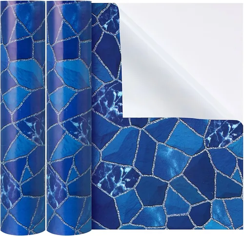 Miniatura 12 de Nuanchu Parche de vinilo autoadhesivo para alberca, hoja de reparación de PVC impermeable para piscinas sobre el suelo, casa de rebote, barco