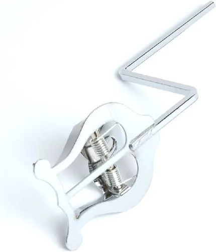 Miniatura 4 de Soporte de clip de partitura para saxofón alto, acero inoxidable, soporte de abrazadera de lira para saxofón alto
