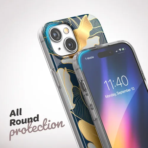 Miniatura 5 de ENCASED Funda con lazo para los dedos, diseñada para iPhone 15 (2023), funda de agarre con correa de mano con soporte de silicona suave al tacto
