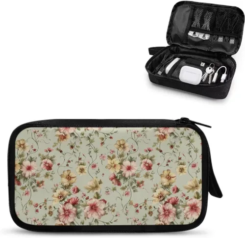 Miniatura 21 de Organizador electrónico de playa Bolsa de accesorios de tecnología Accesorios electrónicos Estuche de transporte Bolsa de almacenamiento para cable