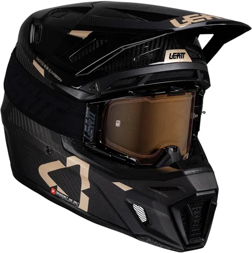 Kit de casco Moto 9.5 con gafas IRIZ 6.5 Carbono