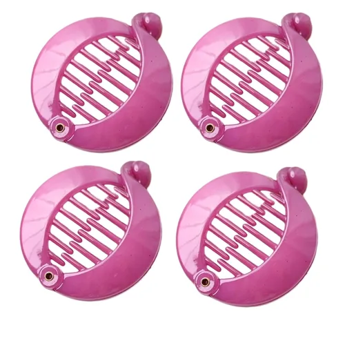 Miniatura 13 de Peines laterales surtidos de belleza sin esfuerzo de 2.5 pulgadas, pinzas para el pelo para cola de caballo, pinzas redondas de plátano, paquete