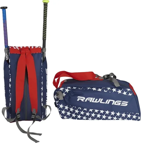 Miniatura 8 de Rawlings REMIX Duffel Equipment Bag T-Ball & Youth Baseball/Softball Multiple