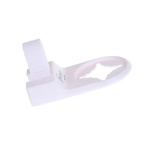 Dreambaby Cerradura de puerta con palanca de seguridad para niños, se adapta a la mayoría de manijas de palanca, protector de pomo de puerta a
