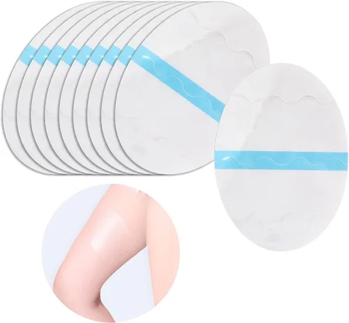 Miniatura 4 de 10 almohadillas antifricción para muslos, pasta adhesiva antirozaduras para el interior del muslo, autoadhesivas, desechables, ultrafinas