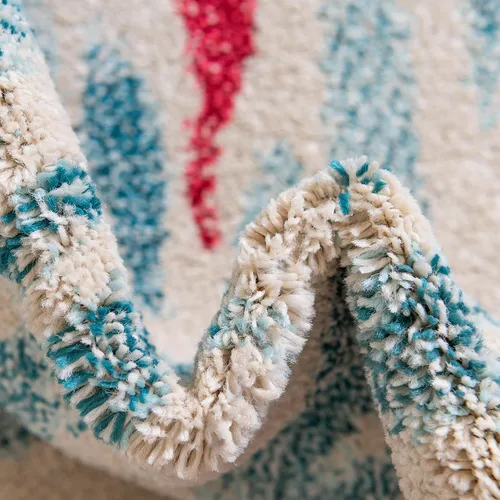 Miniatura 5 de Alfombra moderna Positano de estilo costero de Loom, Polipropileno, Beige