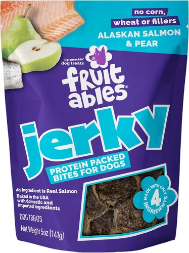 Miniatura 13 de Fruitables Golosinas para perros – Bocadillos enteros – Bisonte a la parrilla y golosinas para perros – Golosinas saludables para perros – 5 onzas
