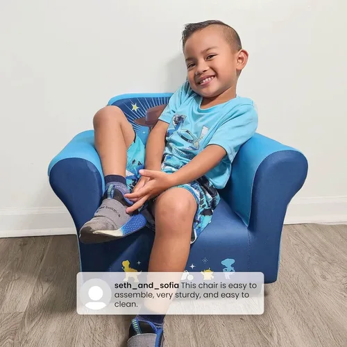 Miniatura 6 de Delta Children Silla tapizada para niños, Toy Story 4